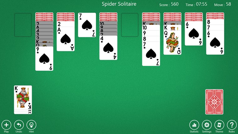 SPIDER SOLITARIO GRATIS DA SCARICARE